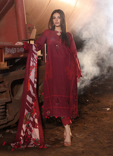 Charizma - C Print Printed Kahaddar - CPW4-05