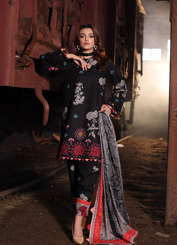 Charizma - C Print Printed Kahaddar - CPW4-02
