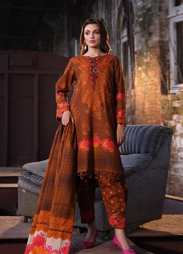 Charizma - C Print Printed Kahaddar - CPW4-07