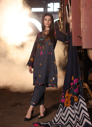 Charizma - C Print Printed Kahaddar - CPW4-04