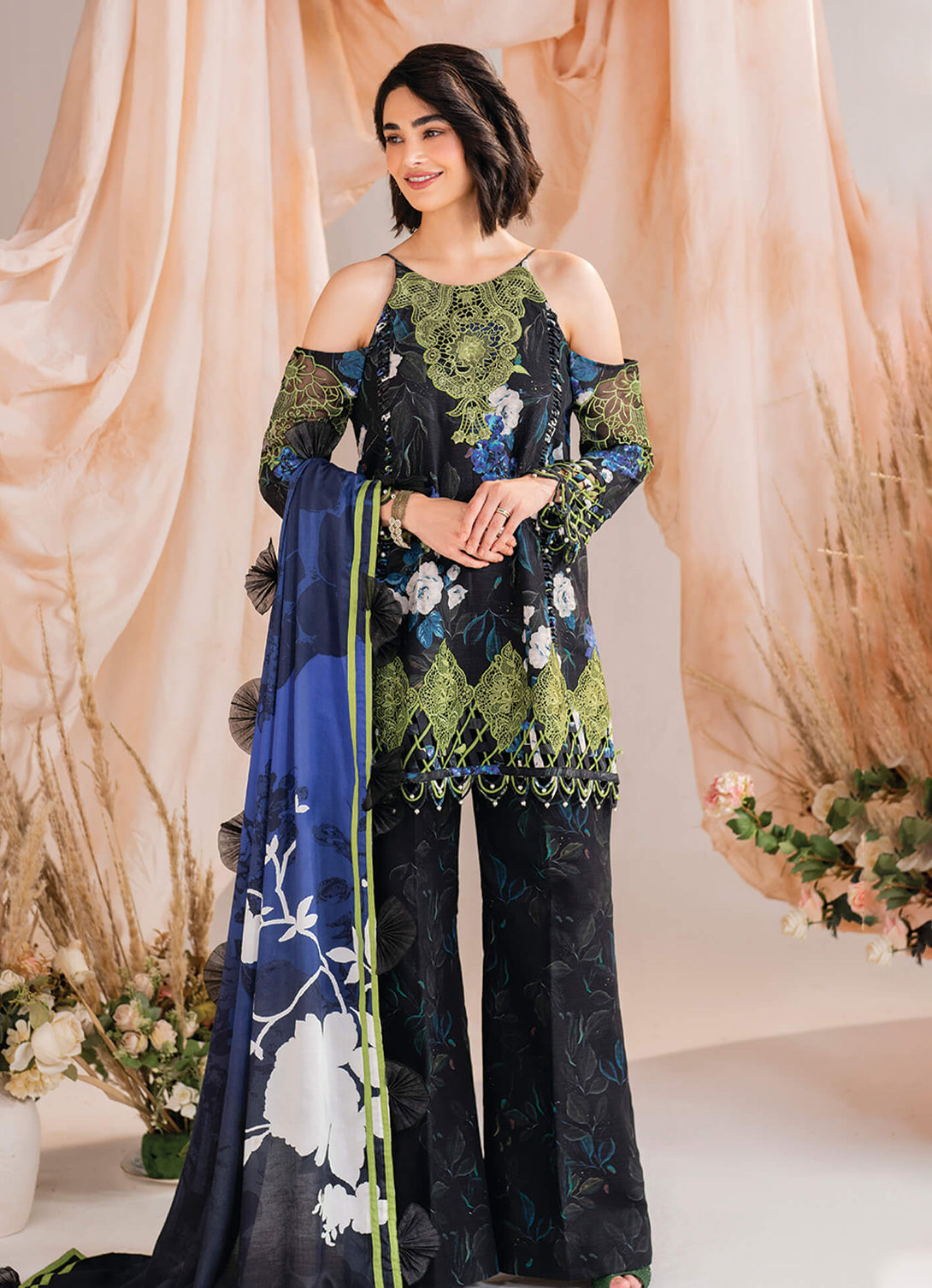 Asifa Nabeel - Winter Meraki'24 - Unstitched - VOL-01 (3 Piece Suit)