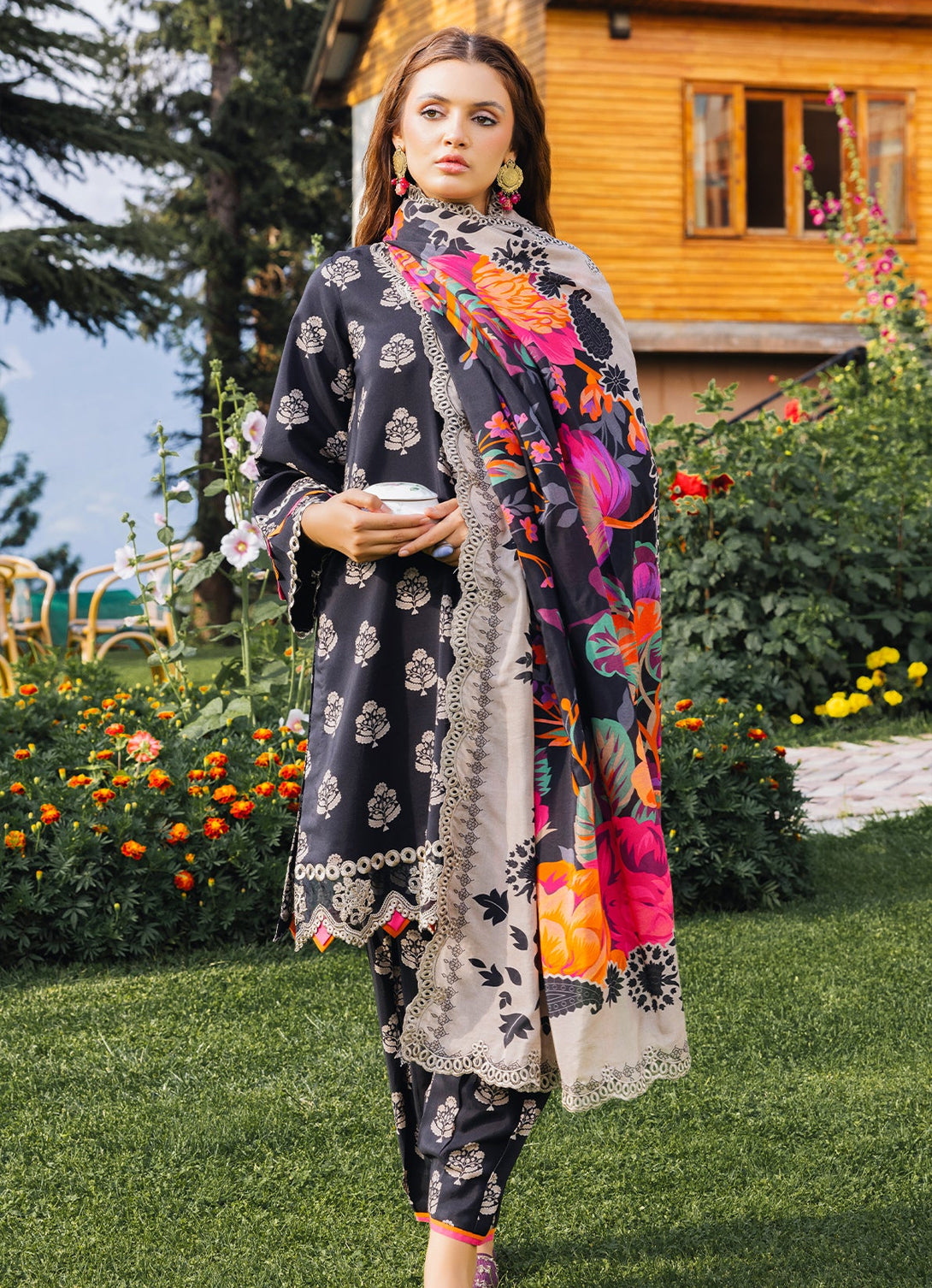 Charizma - ANIQ WINTER - Unstitched - VOL-01 2024 (3 Piece Suit)